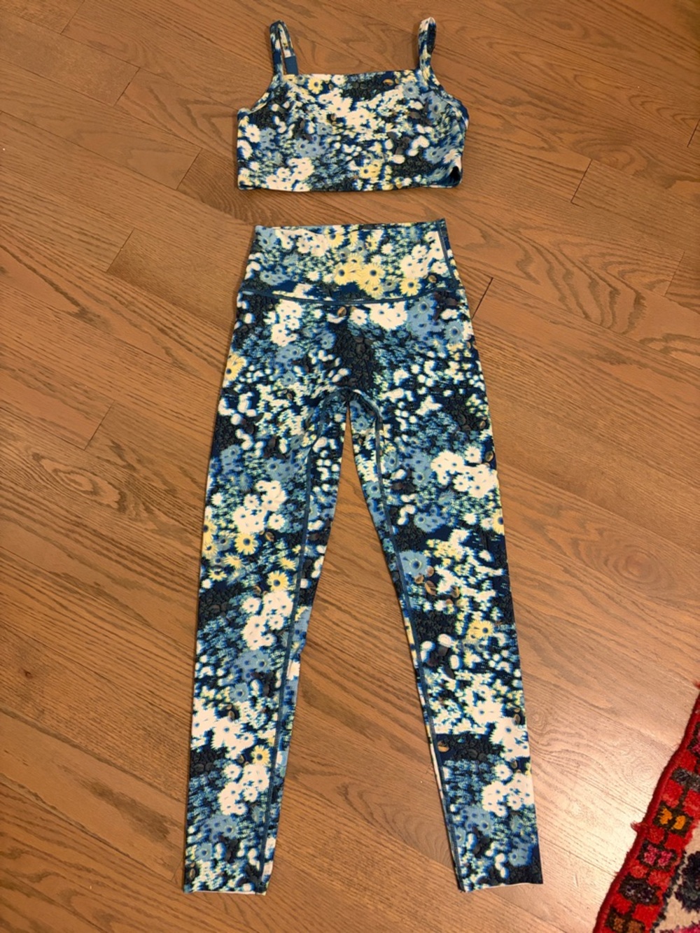 Offline by Aerie - Blue Floral Activewear Set